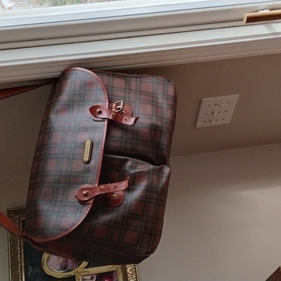 Polo Ralph Lauren Tartan Plaid Satchel. - Picture 7 of 12